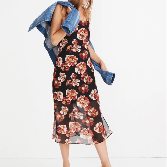 Madewell Dresses & Skirts - NWT Madewell Apron Slip Dress French Rose Sz 8